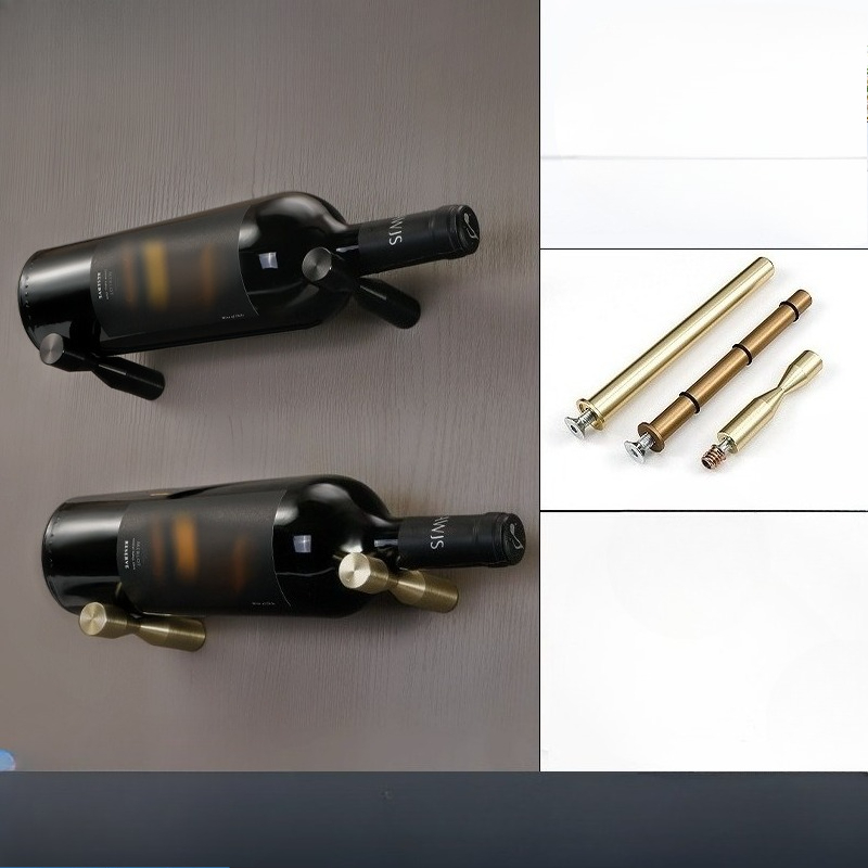 Wine Rack Wall Mount - 2 pares de suporte de parede
