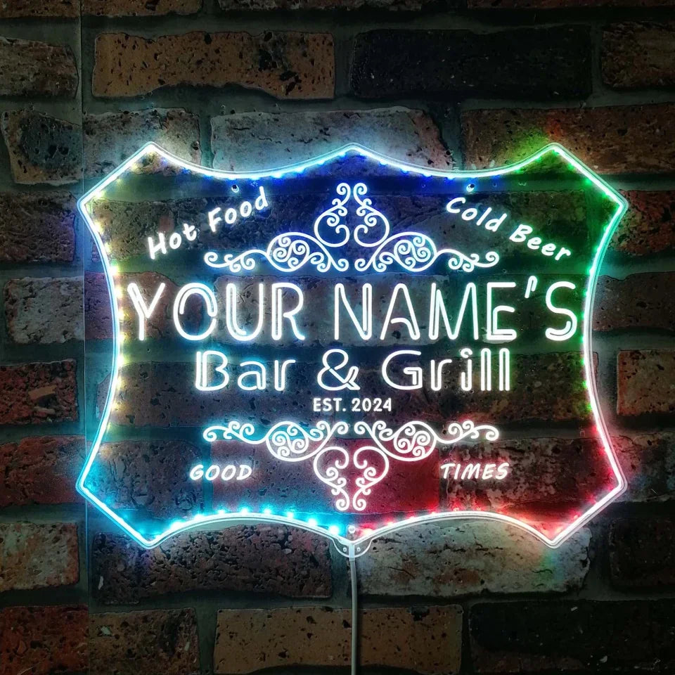 Wine Beer Name - Personalizado seu nome Bar & Grill