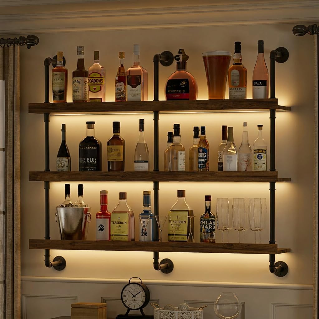 Wine Rack Wall Mount - Suporte de parede para garrafas de