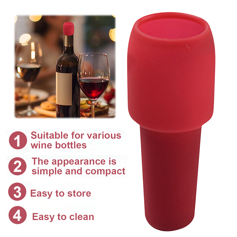 Wine X Beer - Tampas de Silicone para Garrafas de