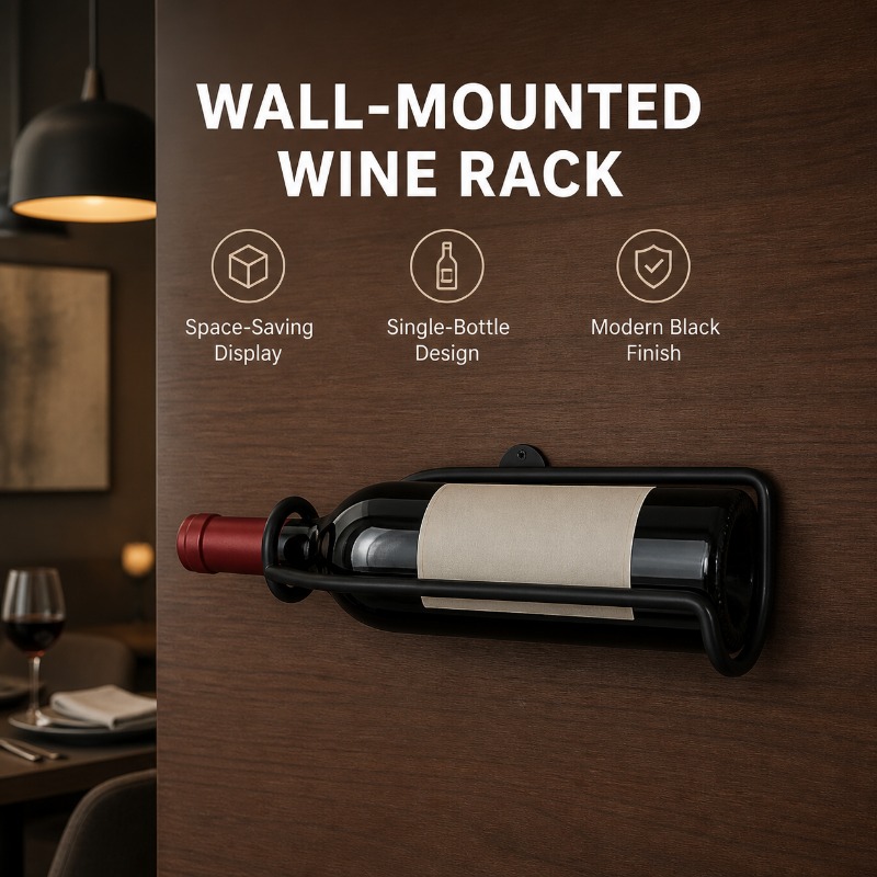 Suporte de Parede para Garrafa - Wine Rack Wall Mount avaliação e preço