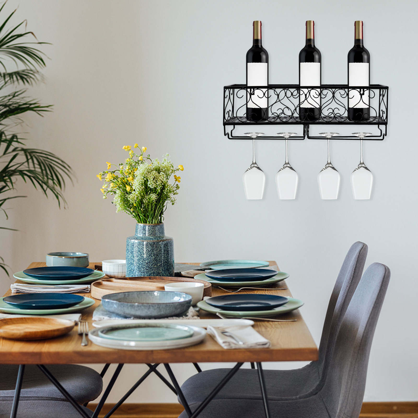 Suporte de Parede para Garrafa - Wine Rack Wall Mount avaliação e preço