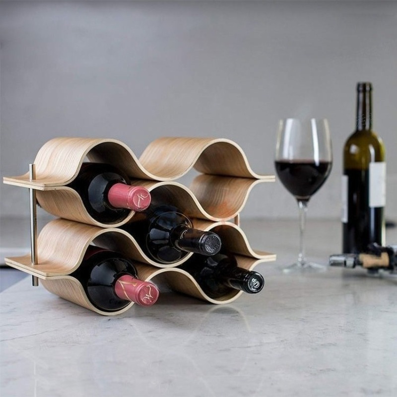 Suporte de garrafa de vinho on - Wine Beer Rack avaliação e preço