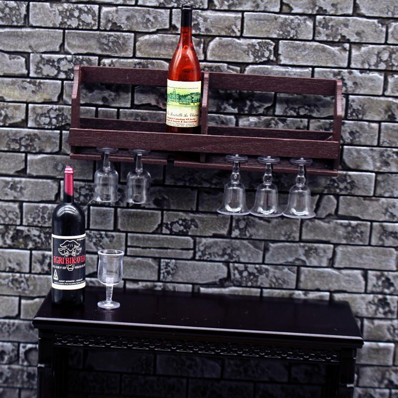 1 conjunto de casa de bonecas  - Wine Rack Wall Mount avaliação e preço