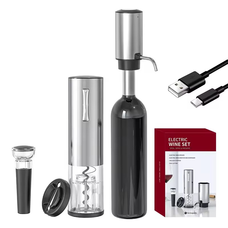 2024 novo design 4-em-1 conjun - Bottle Stopper Set avaliação e preço