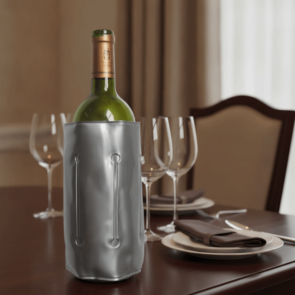 Bolsa Térmica Reutilizável par - Wine Chiller Sleeve avaliação e preço