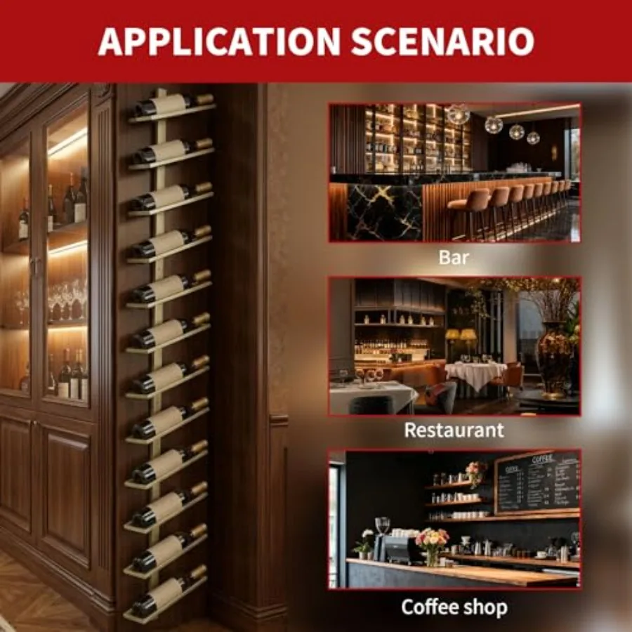 Suporte de parede para 60 garr - Wine Rack Wall Mount avaliação e preço