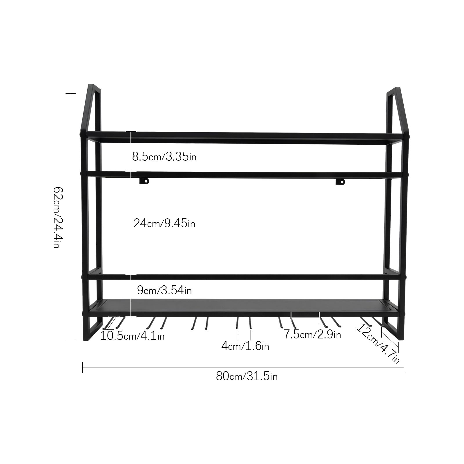 Suporte de Vinho de Parede Dup - Wine Rack Wall Mount avaliação e preço