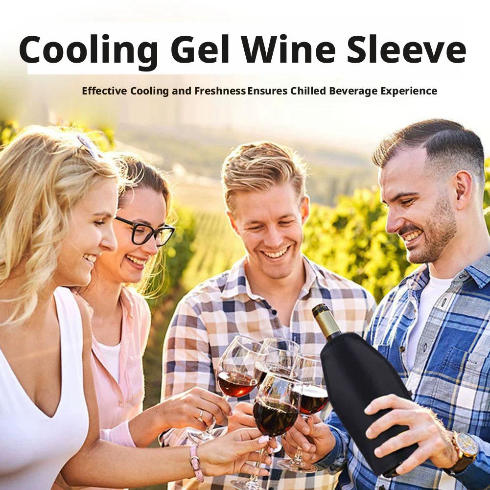 Manga Térmica Reutilizável par - Wine Chiller Sleeve avaliação e preço