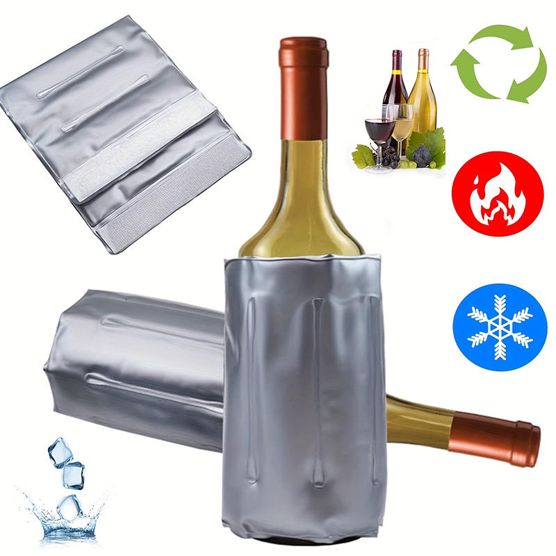 Capa Térmica Portátil de Gel p - Wine Chiller Sleeve avaliação e preço