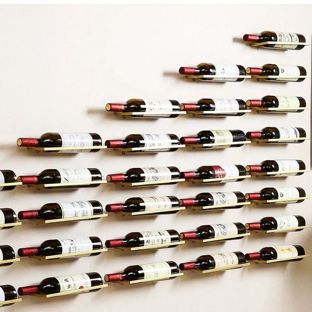 Suporte de Parede Metálico par - Wine Rack Wall Mount avaliação e preço