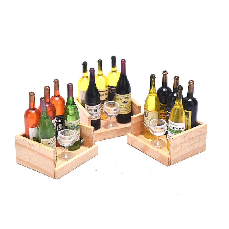 【BS】1 Conjunto de Mini Garrafa - Wine Y Beer avaliação e preço
