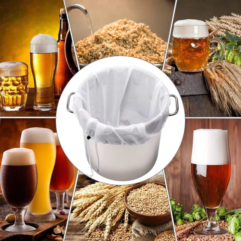 1pc saco de filtro de fermenta - Wine Beer Food avaliação e preço